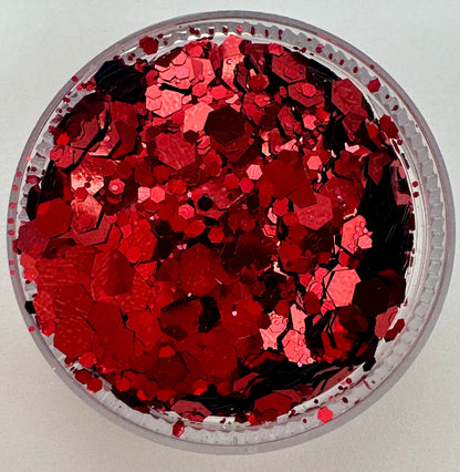 Ruby Slippers - Red Glitter
